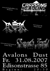 Bilder vom Gig im Avalons Dust